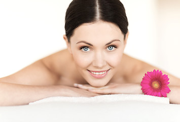 Image showing woman in spa