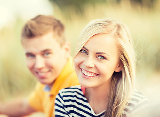 Image showing couple at sea side