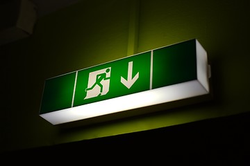 Image showing Exit Sign