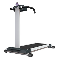 Image showing  Treadmill on White