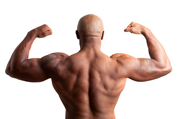 Image showing Bodybuilder with Arms Crossed