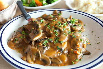 Image showing Chicken Marsala Dish