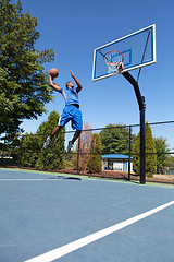 Image showing Basketball Slam Dunker