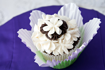 Image showing Fancy Gourmet Cupcake