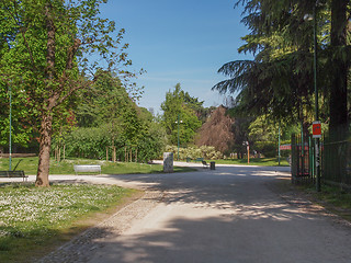 Image showing Parco Sempione in Milan