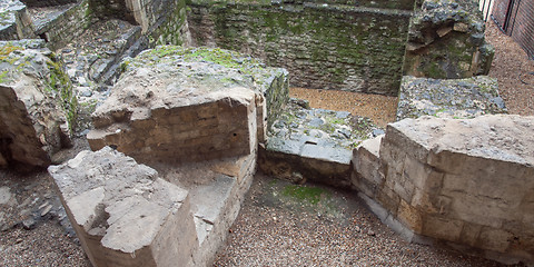 Image showing Roman Wall London