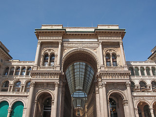 Image showing Galleria Vittorio Emanuele II Milan