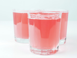 Image showing Pink grapefruit saft