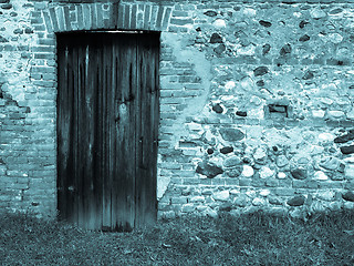 Image showing Old door