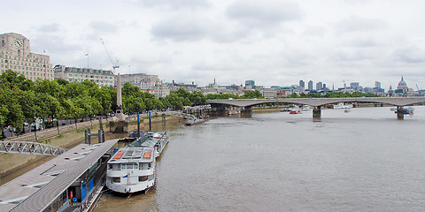 Image showing River Thames in London