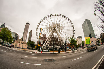 Image showing Downtown Atlanta, Georgia USA skyline