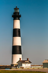 Image showing Bodie Island Lighthouse OBX Cape Hatteras North Carolina