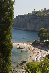 Image showing beach coast of sicily