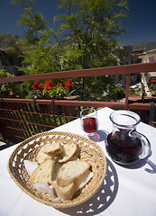 Image showing restaurant taormina italy