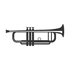 Image showing Vector trumpet 