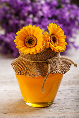 Image showing Jar of honey 