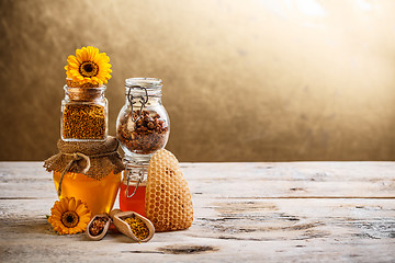 Image showing Fresh honey