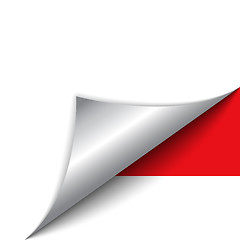 Image showing Monaco Country Flag Turning Page