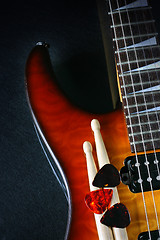 Image showing electric guitar