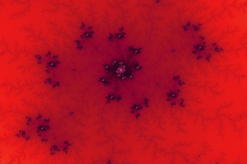 Image showing Red Fractal