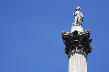 Image showing top of nelsons column