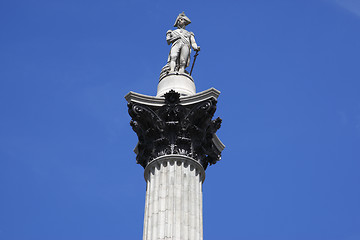 Image showing top of nelsons column