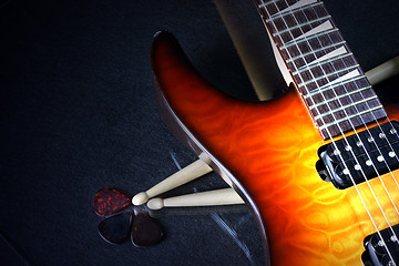 Image showing electric guitar