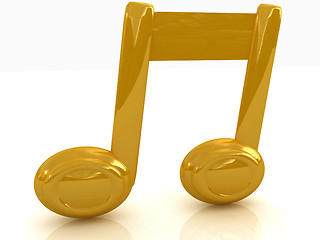 Image showing Music note