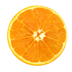 Image showing half oranges