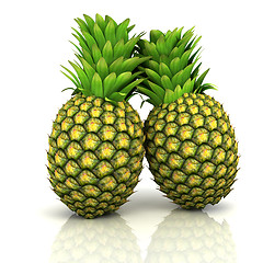 Image showing pineapples