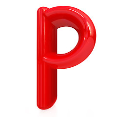 Image showing Alphabet on white background. Letter 