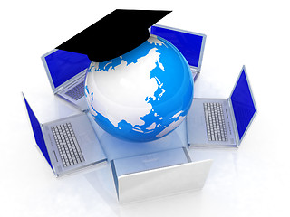 Image showing Global On line Education