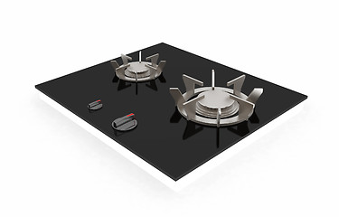 Image showing 3d gas-stove