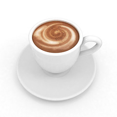 Image showing mug on a white