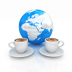 Image showing Coffee Global World concept