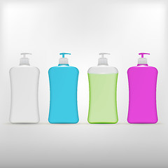 Image showing Illustration of liquid soap