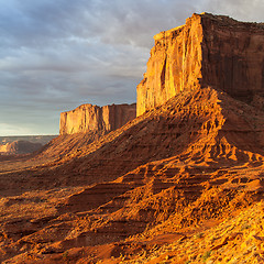 Image showing Monument Valley Sunrise