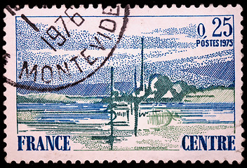 Image showing Central France Stamp