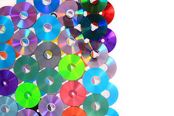 Image showing color CD and DVD