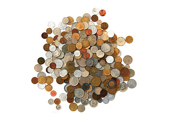 Image showing world and eruopean coins