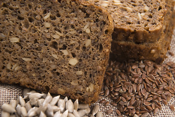 Image showing Whole grain bread