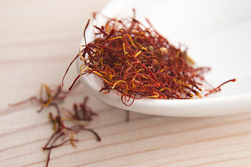 Image showing stigmas of saffron