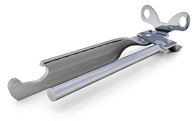 Image showing can opener (CLIPPING PATH)