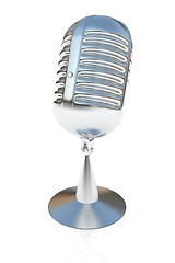 Image showing metal microphone