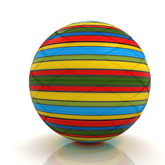 Image showing 3d colored ball