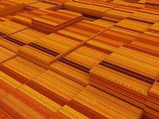 Image showing abstract wood urban background 