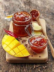 Image showing Jar of Mango Chutney