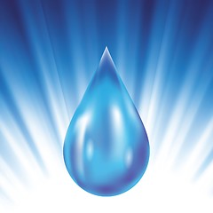 Image showing drop of water