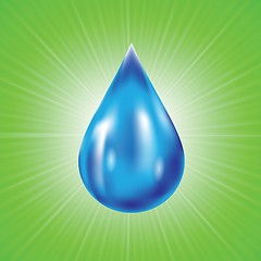 Image showing water drop icon
