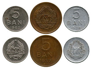 Image showing five bani, Republic Romania, 1957-1975